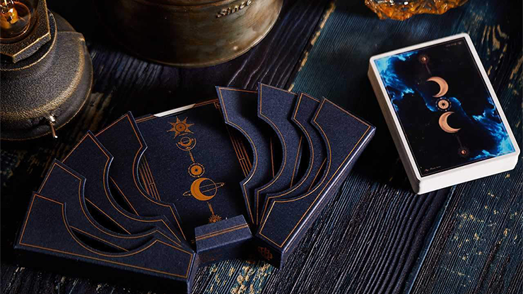 (青) Luna Moon Deluxe Edition 青) Luna Moon Deluxe Edition Luna Moon Set Playing Cards – 52Kards