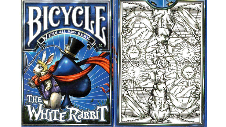 Bicycle White Rabbit Playing Cards