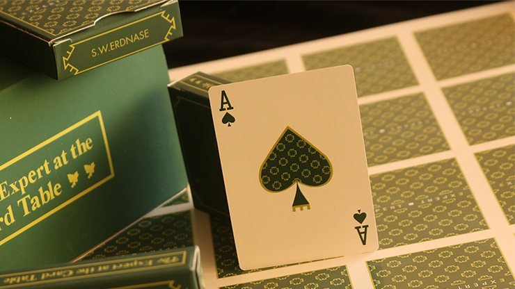 Limited Edition The Expert at the Card Table (Green) Playing Cards Limited Edition The Expert at the Card Table (Green) Playing Cards