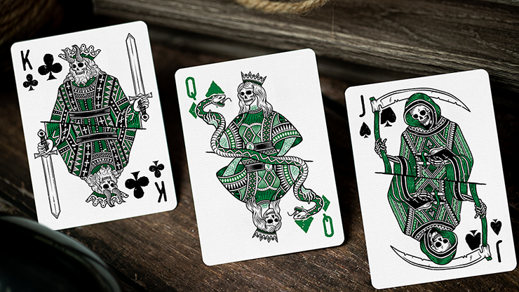 666 playing cards purple & emerald 4種セット 666 playing cards