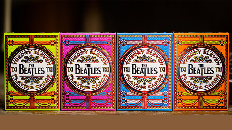 The Beatles Playing Cards by theory11 GREEN