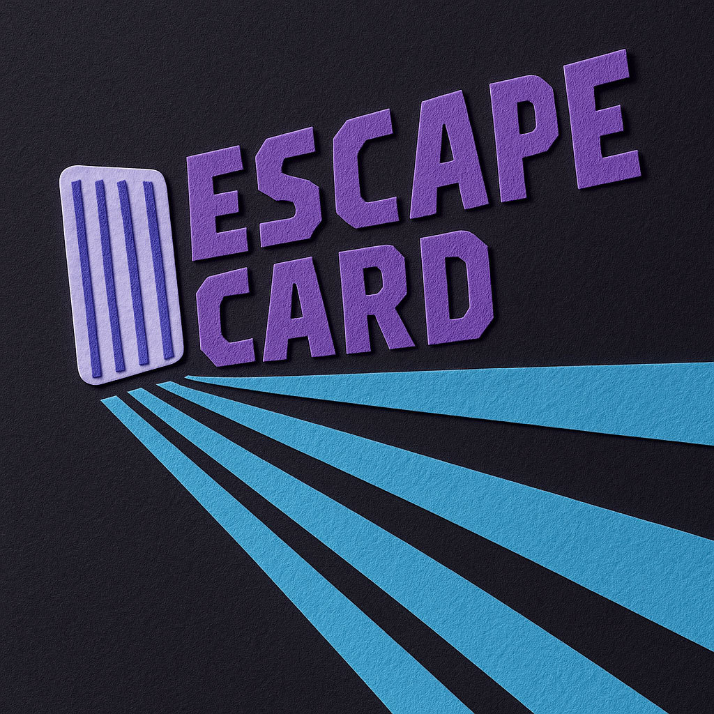 Escape Card by Rizki Nanda Bicycle Red