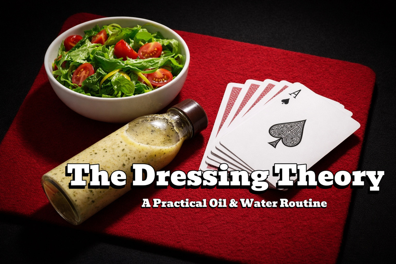 The Dressing Theory (New Oil and Water) by Takaaki Matsumoto Instant  Download