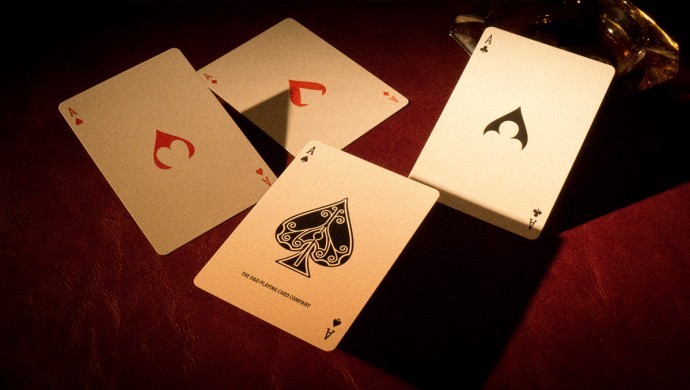Ace Fulton's エースフルトン Ace Fulton's Casino Playing Cards by Brad Fulton Dodger Blue