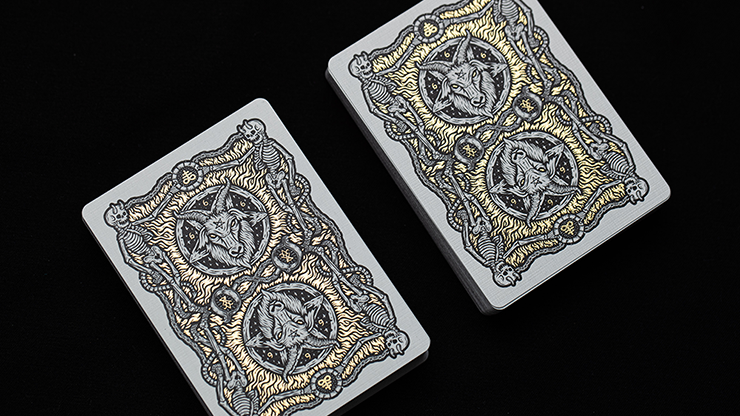 666 Dark Reserves (Gold Foil) Playing Cards