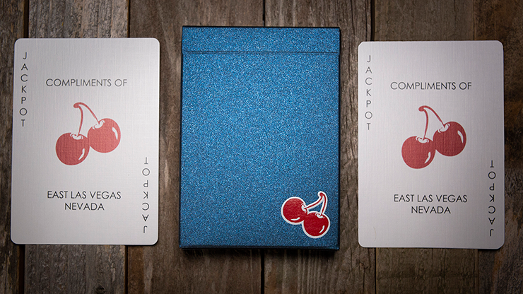 Cherry casino house deck Blue レアデック Cherry Casino House Deck Playing Cards (Tahoe Blue) by Pure