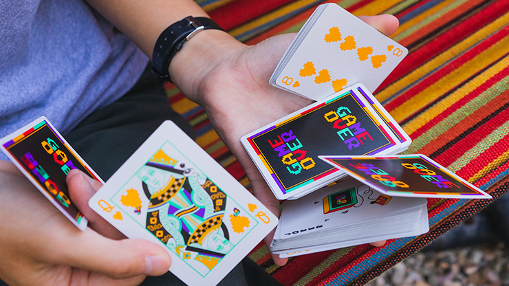 トランプ GEMINI GAME OVER GILDED set Game Over Playing Cards by Gemini
