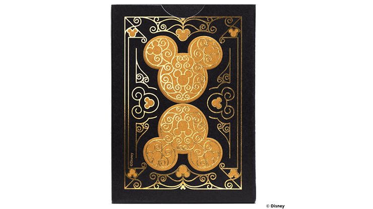 50s'カウボーイ、ミッキー転写紙セット Bicycle Disney Mickey Mouse (Black and Gold) by US Playing Card Co.