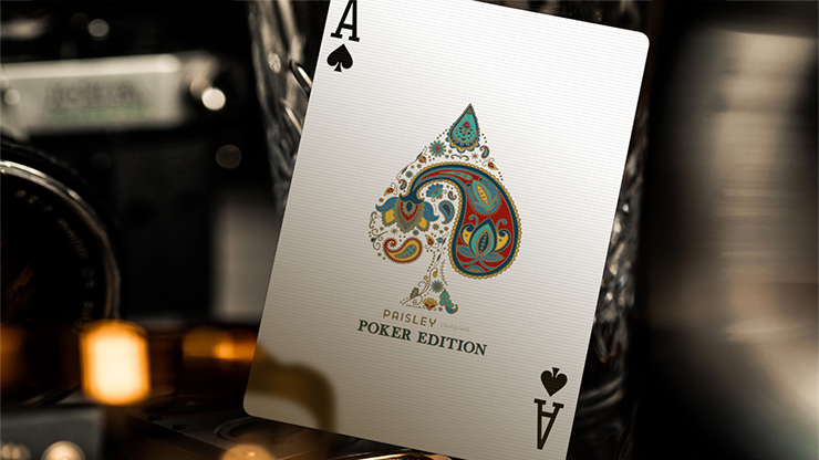 Paisley playing cards ペイズリー 新品12デック KEM Paisley Plastic Playing Cards, Standard Index, Bridge Size