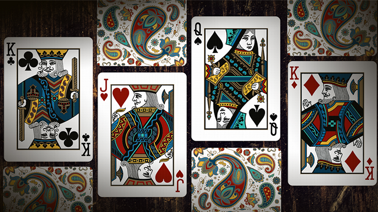 Paisley playing cards ペイズリー 新品12デック Paisley Playing Cards | Dutch Card House Company