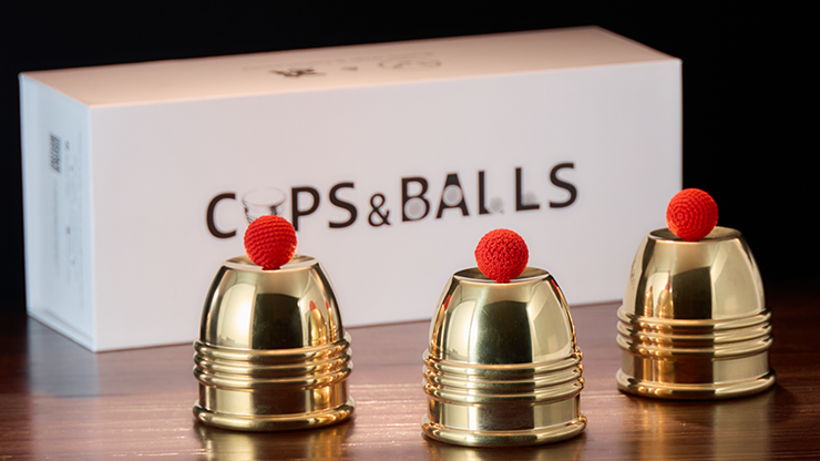 ORBS Mr. セット Cups and Balls Set MINI (Brass) by Bluether Magic and Raphael