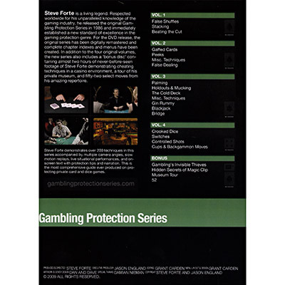 Gambling Protection Series (3 DVD Set) by Steve Forte - DVD